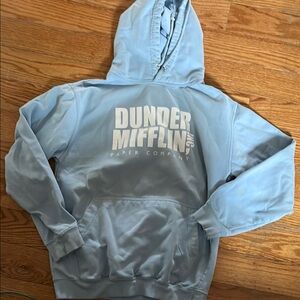 Blue Hoodie Sweatshirt